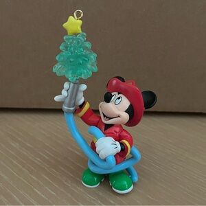 Vintage Disney Enesco Tree-rific Treasures ornament - Firefighter Mickey